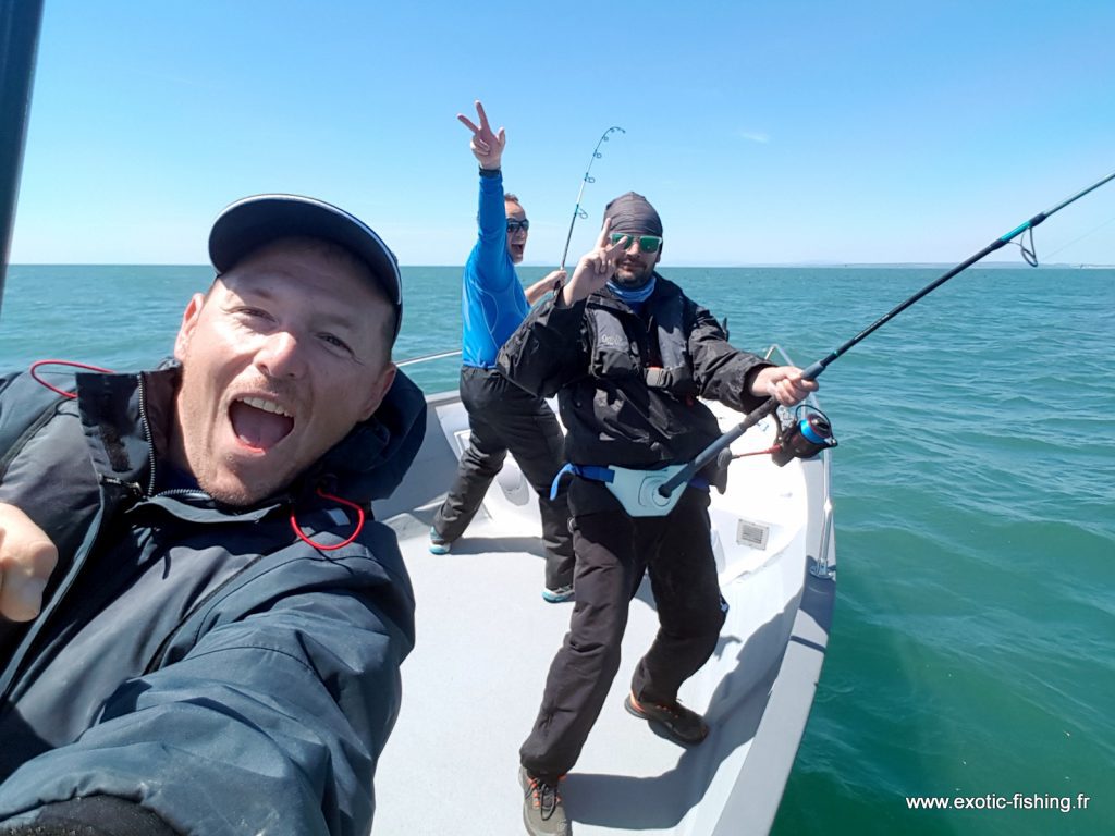 Triplé de thons avec Benjamin JACQUOT guide de pêche en mer!