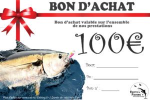 Bon achat 100€ Exotic Fishing
