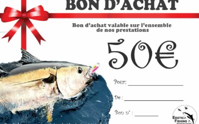 Bon achat 50€ Exotic Fishing