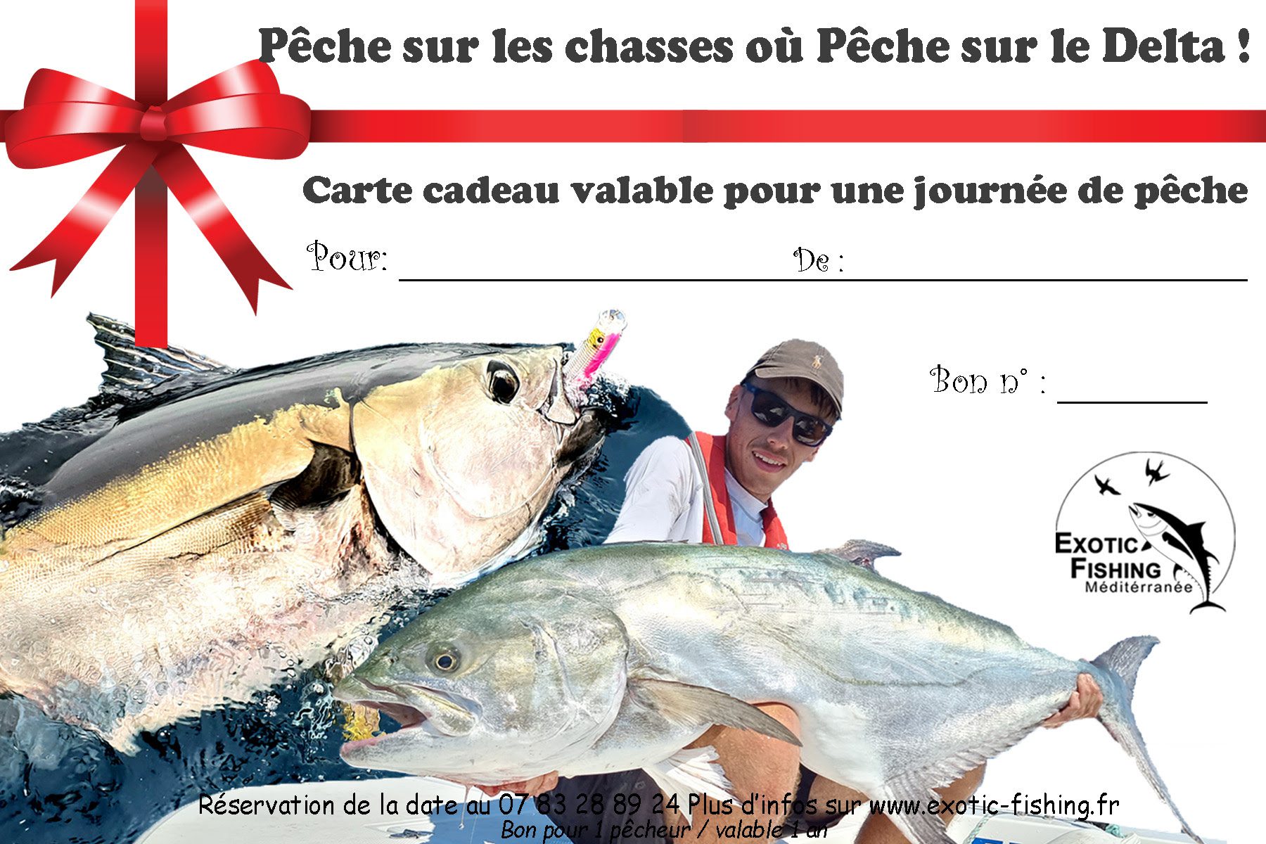 Carte cadeau Exotic Fishing